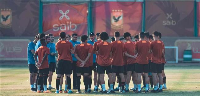 الأهلي يواصل التدريبات استعدادًا لمباراة الطلائع
