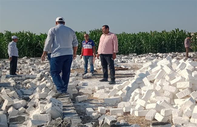 البدء في تنفيذ رصف ٩ طرق بأطوال ٢٤ كم بتكلفه ٧٣ مليون جنيه