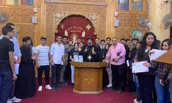 احتفال إيبارشية المحلة بالحاصلين على الثانوية العامة