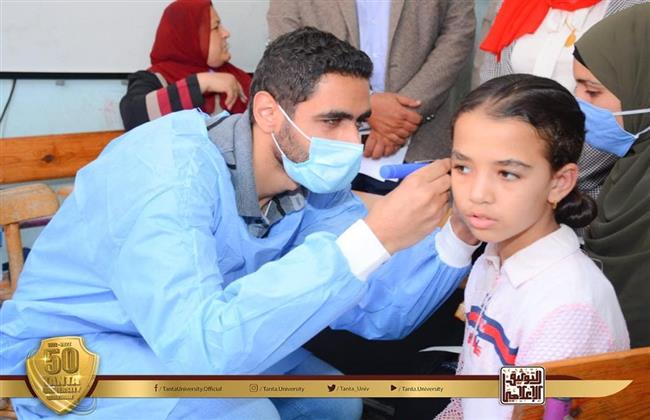 رئيس جامعة طنطا: فحص وعلاج 7465 حالة بمركز بسيون خلال القوافل الطبية منذ بداية 2022 