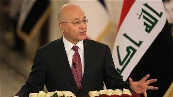 الرئيس العراقي يبحث مع ممثلة الأمم المتحدة سبل الخروج من الأزمة في البلاد
