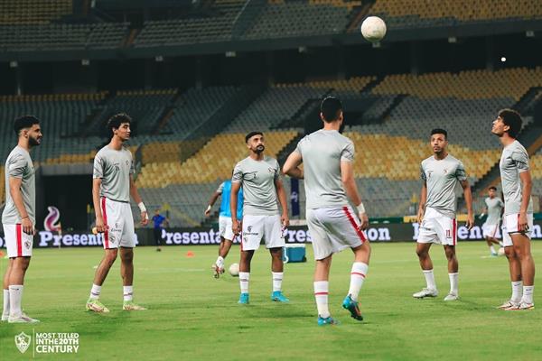 تدريبات تأهيلية للاعبي الزمالك قبل ختام الدوري الممتاز