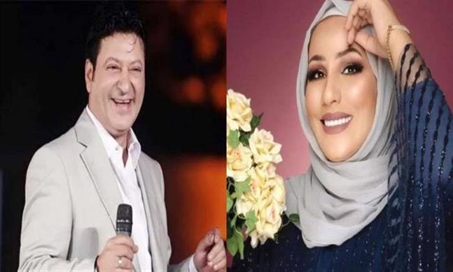 محمد الحلو ونداء شرارة فى حفل على مسرح سيد درويش بالإسكندرية 