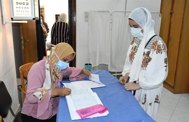 2679 طالبا وطالبة أدوا الكشف الطبي بجامعة قناة السويس 