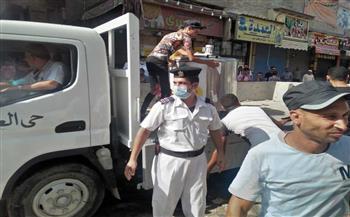 حملة مفاجئة مكبرة بنطاق أحياء العجمي والجمرك وشرق الإسكندرية لإزالة كل الإشغالات 