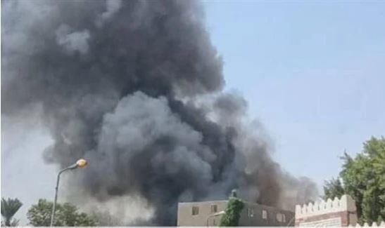 عقب سيجارة وراء حريق مصنع غزل لتصنيع القطن بحلوان
