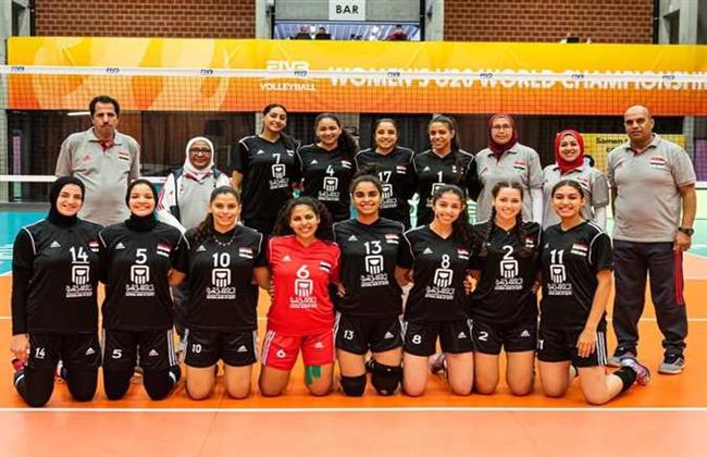 مصر تهزم الكاميرون في بطولة أفريقيا لشابات الطائرة