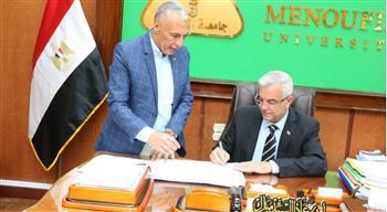 رئيس جامعة المنوفية يعتمد نتيجة تراكمى كلية الآداب ٢٠٢١/ ٢٠٢٢