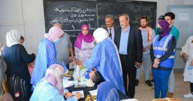 قافلة جامعة طنطا الطبية تقدم الرعاية الصحية لـ 1454 حالة بقرية بشبيش بالمحلة الكبرى 