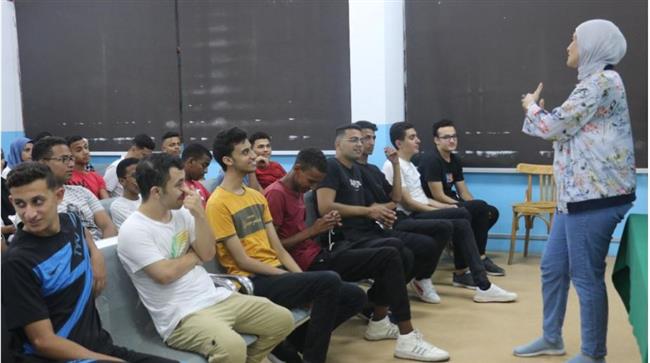مشاركة المجلس القومي للمرأة بمعسكر إعداد القادة بجامعة قناة السويس..  صور  
