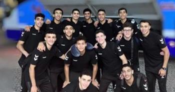 ناشئى منتخب مصر لليد فى مواجهة الجزائر ببطولة أفريقيا