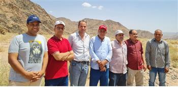 لجنة من الآثار والمحليات تعاين وادى حبران فى إطار مشروع التجلى الأعظم