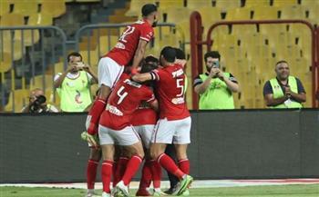 الأهلى ينهى الشوط الأول أمام سيراميكا بهدف أحمد سيد غريب