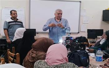 وكيل تعليم الإسماعيلية يشهد فاعليات تدريبات الترقي للمعلمين 