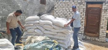 ضبط 22 طن ملح منتهى الصلاحية بالبحيرة