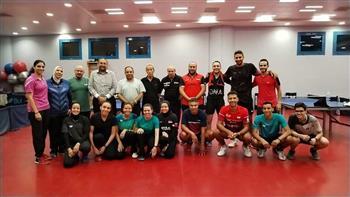 منتخب مصر لتنس الطاولة يختتم تدريباته قبل المشاركة ببطولة إفريقيا