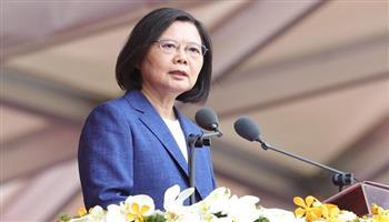   رئيسة تايوان تدين التدريبات التي تجريها الصين وتتعهد بالدفاع عن سيادة بلادها