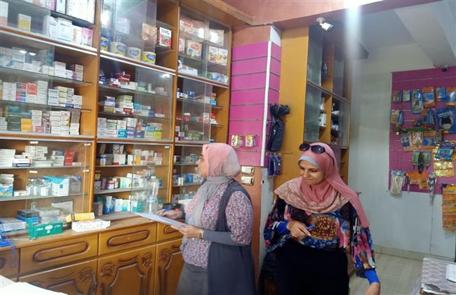 ضبط 4000 عبوة أدوية بشرية داخل محل على هيئه صيدليه بدمنهور
