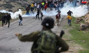   إصابة 9 فلسطينيين بالرصاص المعدني خلال مواجهات مع الاحتلال في كفر قدوم