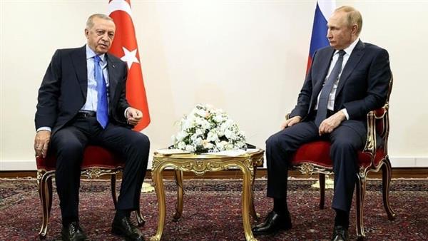 اتفاق بوتين وأردوغان على شراء تركيا لجزء من الغاز الروسى بالروبل