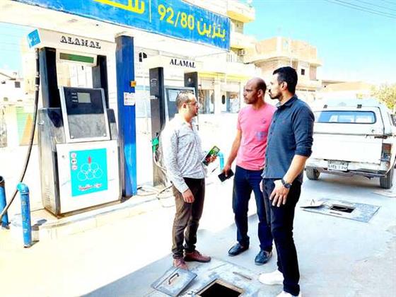 التحفظ على 8 أطنان مواد بترولية داخل محطتين لتمويل السيارات بالدلنجات يدارا بدون ترخيص 
