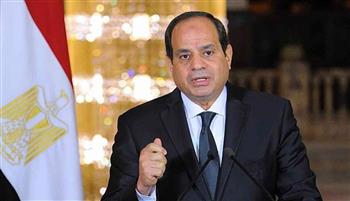   الرئيس السيسى: مصر تعمل مع شركائها من أجل استعادة السلام والاستقرار لقطاع غزة