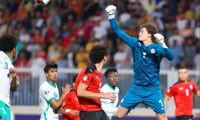 أحمد نادر السيد يتوج بأفضل حارس فى كأس العرب للشباب