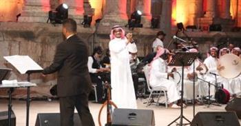 رابح صقر يختتم الدورة 36 من مهرجان جرش في الأردن