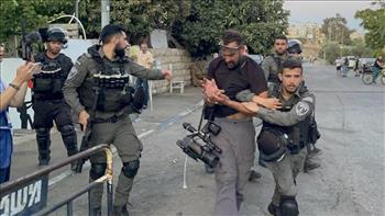   "المصورين الفلسطينيين" : الاعتداء الإسرائيلى على الصحفيين يهدف لمنع تغطية عربدة المستوطنين