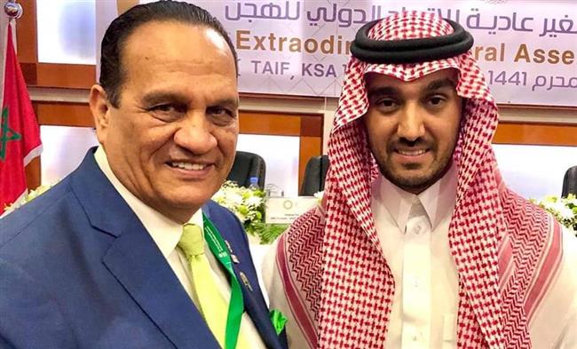 رئيس الاتحادات الرياضية العربية والإفريقية يتلقى دعوة لحضور دورة ألعاب التضامن الإسلامي