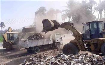 رفع 171 طن مخلفات من شوارع رشيد