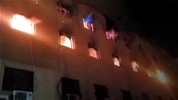   السيطرة على حريق داخل كنيسة الأنبا بولا بمصر الجديدة دون إصابات