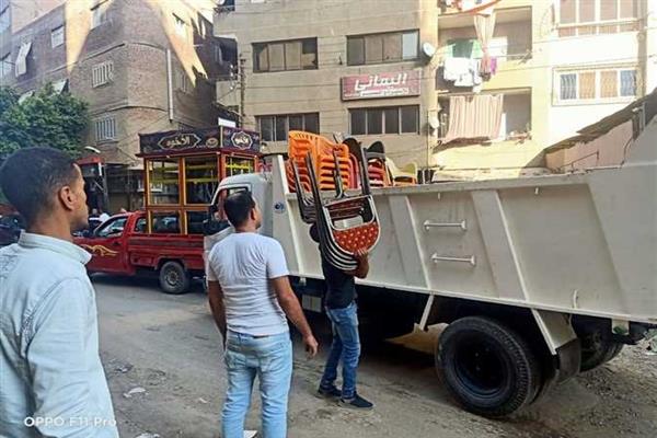 المنيا: حملات نظافة مكبرة وإزالة الإشغالات في عدة مراكز
