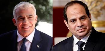 الرئيس السيسي يتلقى اتصالاً هاتفياً من رئيس الوزراء الاسرائيلى