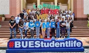 الجامعة البريطانية في مصر توفد عددًا من طلابها إلى جامعة لندن ساوث بانك
