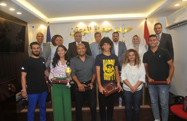 «حماة الوطن» يكرم أبطال مصر في رياضة التايكوندو "بومزا"
