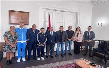 استمرار فعاليات المهرجان الرياضي الرابع للرياضات الشاطئية بمطروح