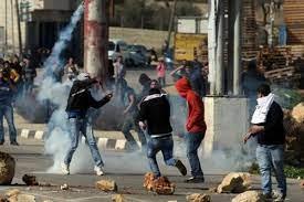   الاحتلال الإسرائيلي يشتبك مع الفلسطينيين بـ «شعفاط»
