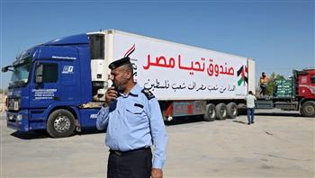   الهلال الأحمر المصري يرسل مساعدات عاجلة للشعب الفلسطيني