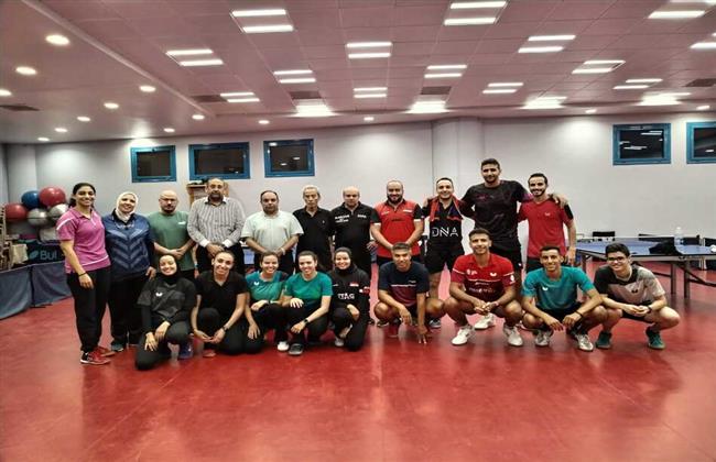 منتخب مصر تنس الطاولة يطير إلى الجزائر للمشاركة في بطولة إفريقيا 