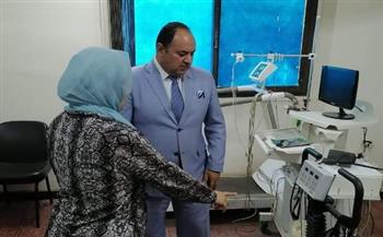   أحمد الشيخ يتفقد مركز الطب الرياضي بطنطا