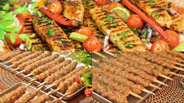 كباب دجاج بطريقة المطاعم