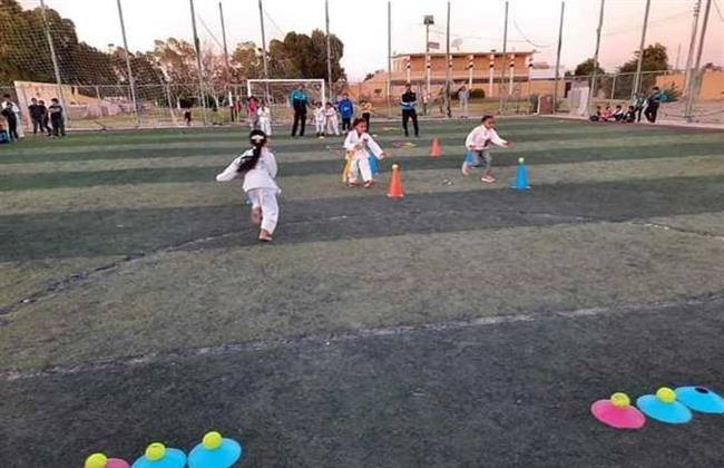 مهرجان ترفيهى فى الألعاب الرياضية بمحافظة الوادى الجديد
