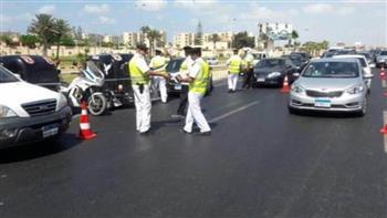 ضبط 124 ألفا و638 مخالفة في حملات لتحقيق الانضباط المروري خلال 24 ساعة