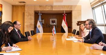   وزير الخارجية الأرجنتيني يستقبل السفير المصري في بوينس أيرس