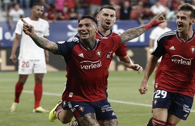 أوساسونا يفوز على الميريا بهدف نظيف في الدوري الاسباني