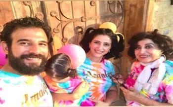 حنان مطاوع تحتفل بعيد ميلاد ابنتها: أجمل لحظات السعادة من يوم ما نورتي حياتي 