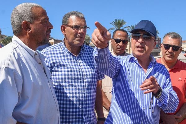 محافظ الإسكندرية يكلف باستمرار أعمال تمهيد طريق أم زغيو
