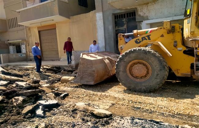 محافظ الجيزة يتابع جهود رصف وتطوير شوارع البدرشين والحوامدية والوراق والعمرانية