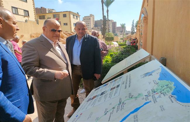 محافظ القاهرة يوجه بسرعة الانتهاء من أعمال تطوير منطقة شجرة مريم الأثرية بالمطرية